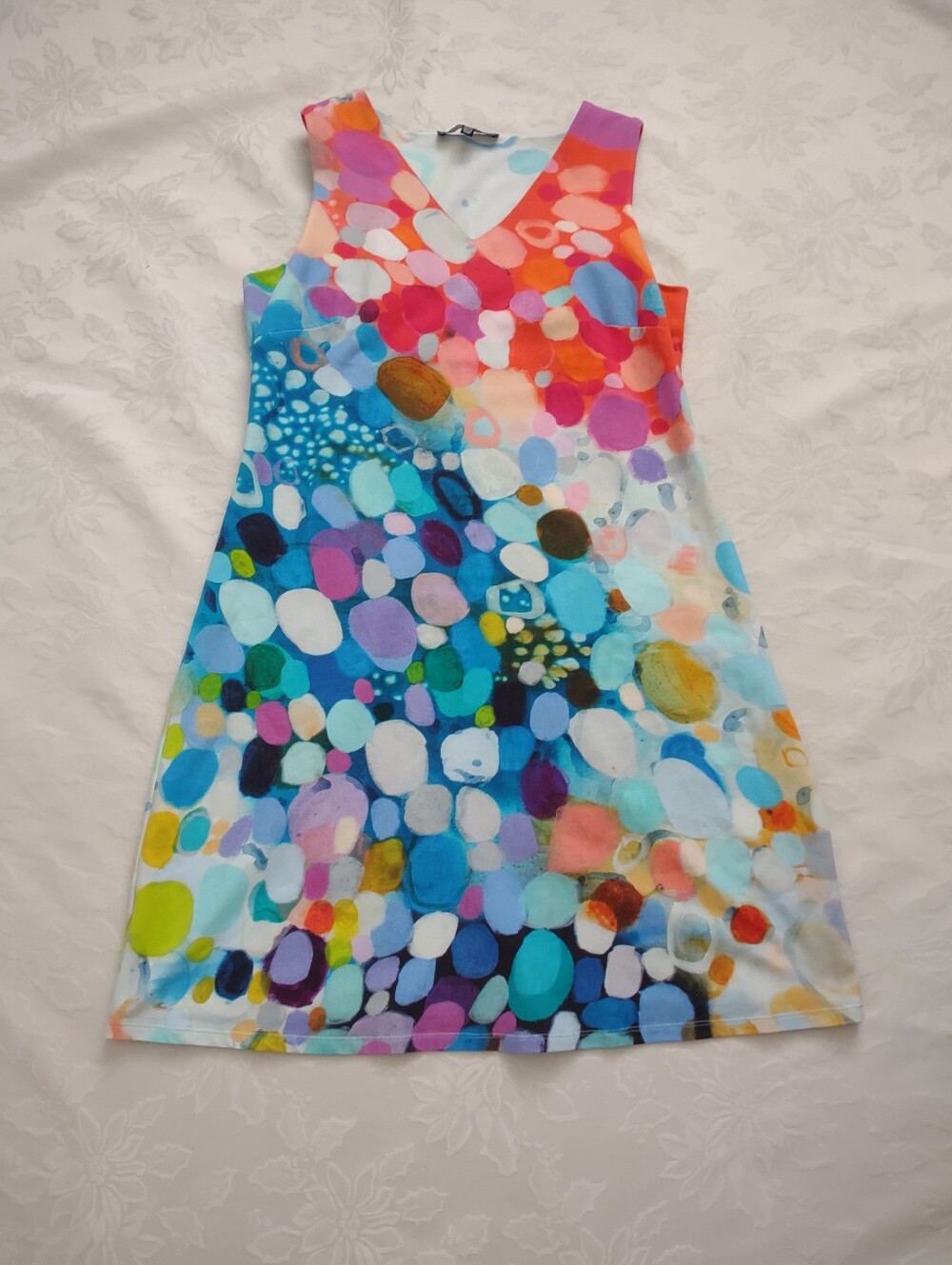 Artist Claire Desjardines Always Looking For True Love Dress V-neck